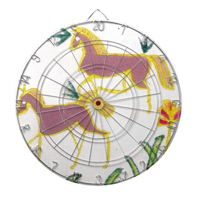 Cible De Fléchettes Créez votre propre Unicorne Flora Power Cute Aesth (Devant)