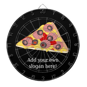 Cible De Fléchettes Customize Pizza Slice graphic