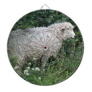 Cible de flechettes Cute Greedy Sheep Manger