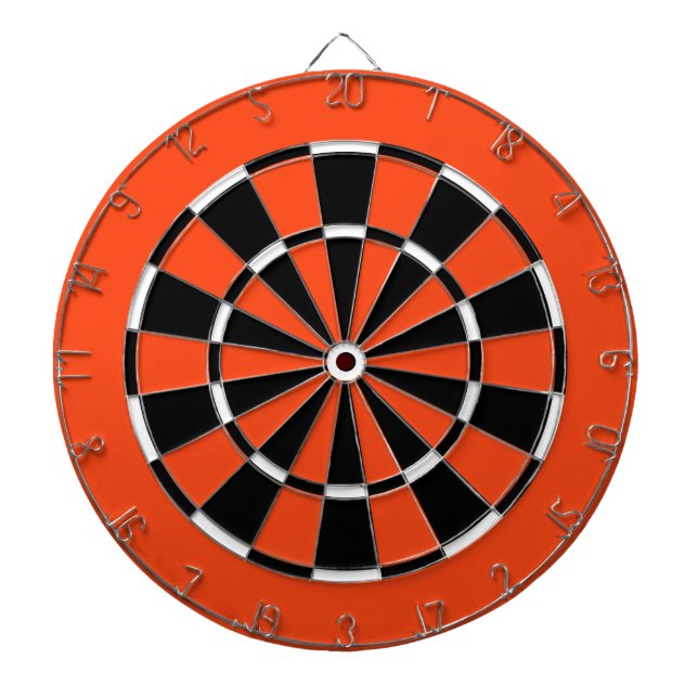 Cible de flechettes dans des couleurs d'hockey de (Devant)
