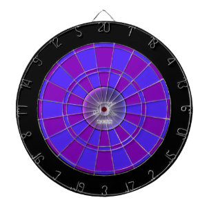 Cible De Fléchettes Dark Pink Purple Black Dartboard 2022