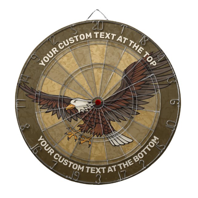 Cible de flechettes d'attaque d'aigle (Devant)