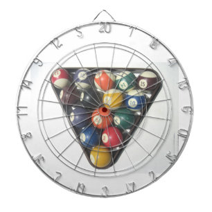 Cible de flechettes de boule de piscine