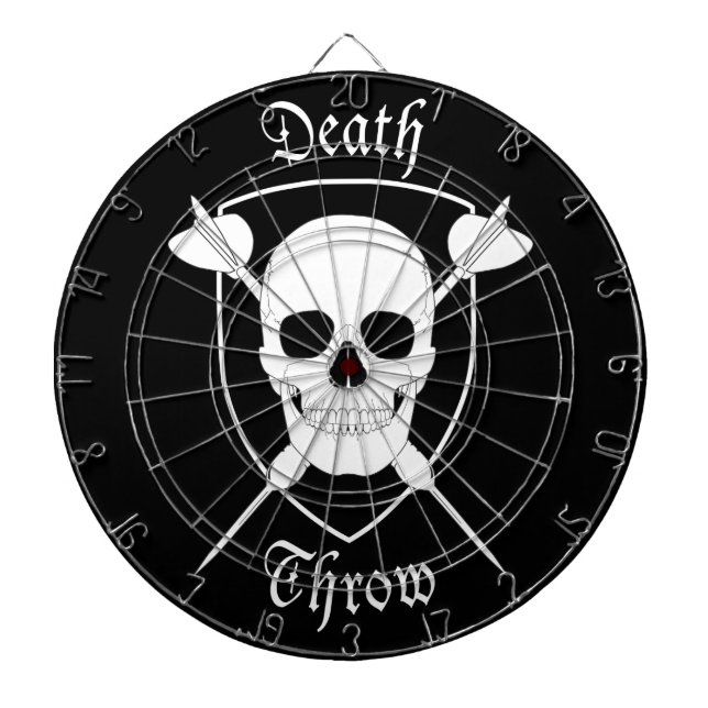 Cible de flechettes de jet de la mort (Devant)