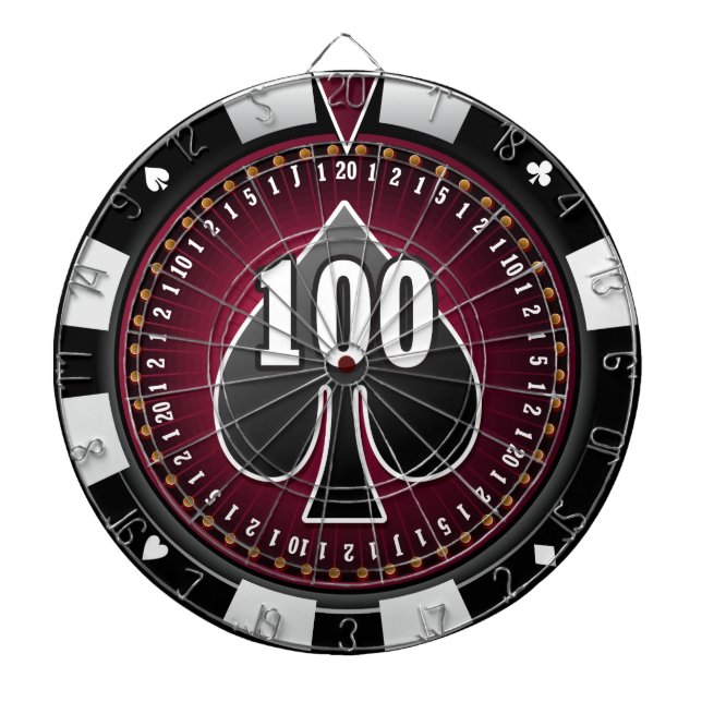 Cible de flechettes de la rotation 3 (Devant)