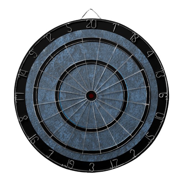 Cible de flechettes de régulation Blue Grey et Bla (Devant)