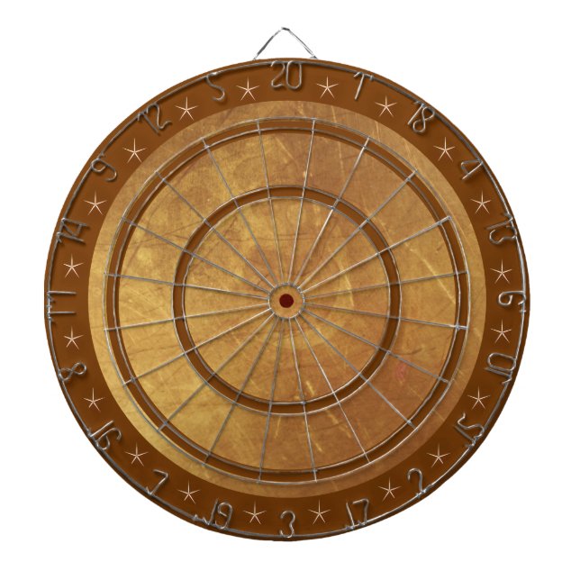 Cible de flechettes de régulation de la nuit du je (Devant)