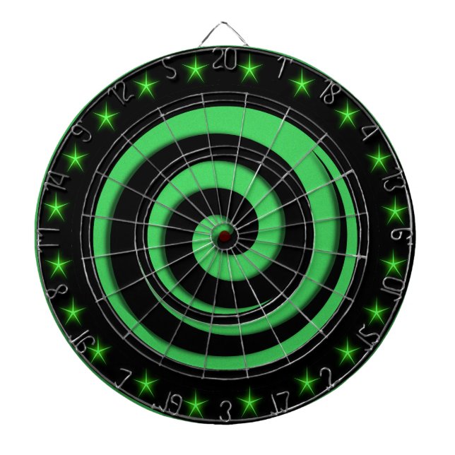 Cible de flechettes de régulation du jeu de nuit (Devant)