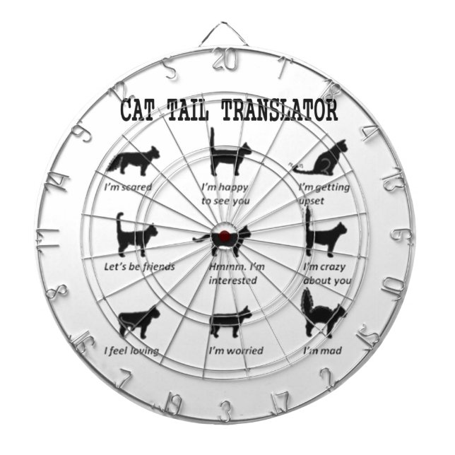 CIBLE DE FLECHETTES DE TRADUCTEUR DE TAILLE CAT (Devant)
