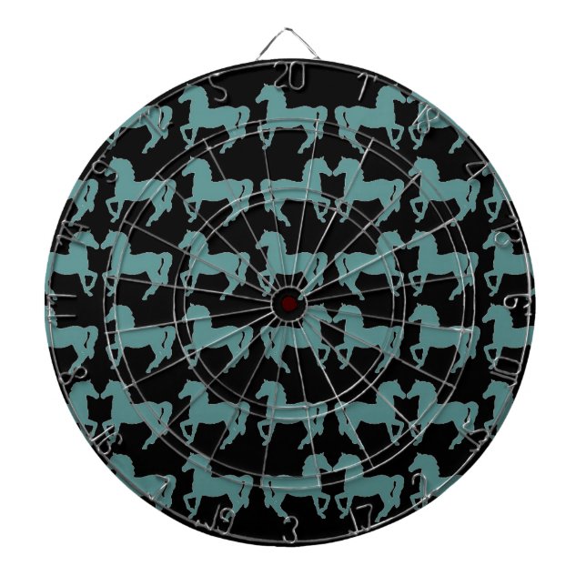 Cible de flechettes des chevaux (Devant)