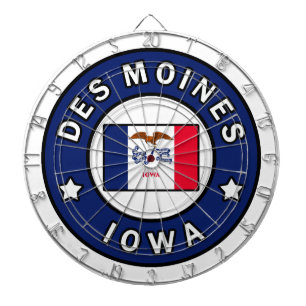 Cible De Fléchettes Des Moines Iowa