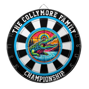 Cible De Fléchettes Design de précision du lac Crocodile