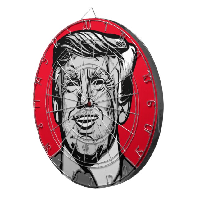 CIBLE DE FLÉCHETTES DONALD TRUMP (Devant droit)