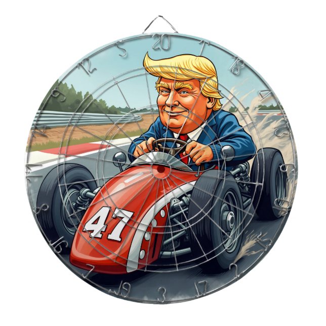 Cible De Fléchettes Donald Trump (Devant)