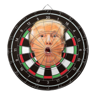 Cible De Fléchettes Donald Trump Tableau noir anti-Trump Drôle politiq