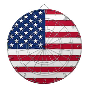 Cible De Fléchettes Drapeau américain