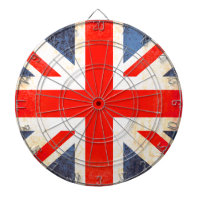 Drapeau britannique style ancien tableau de bord
