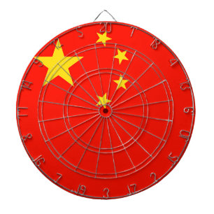 Cible De Fléchettes Drapeau Chine - Haute qualité
