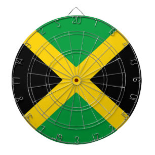 Cible De Fléchettes Drapeau de la Jamaïque