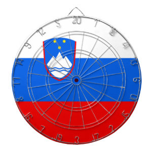 Cible De Fléchettes Drapeau de la Slovénie