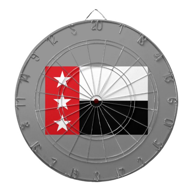 Cible De Fléchettes Drapeau de Laredo (Texas) (Devant)