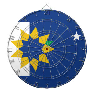 Cible De Fléchettes Drapeau de Topeka, Kansas
