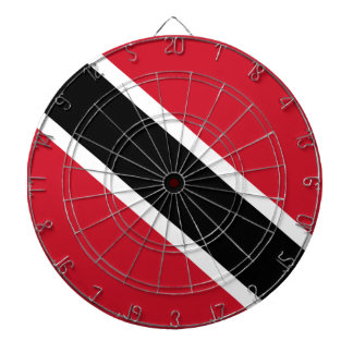 Cible De Fléchettes Drapeau de Trinité-et-Tobago