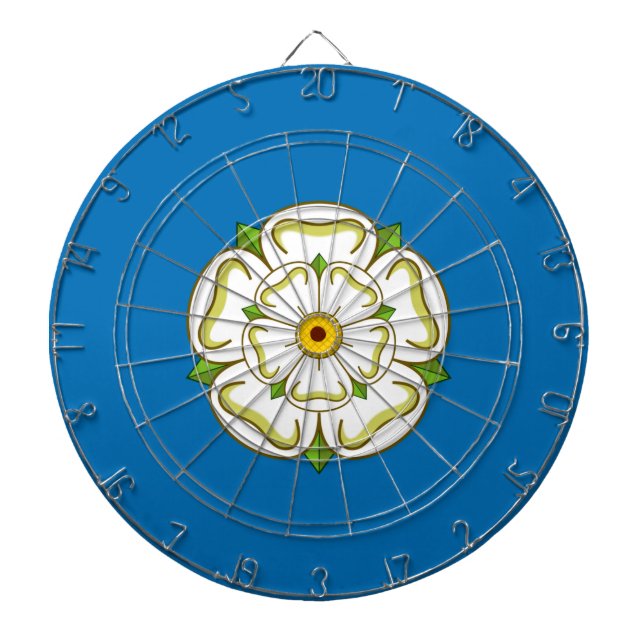 Cible De Fléchettes Drapeau du Yorkshire (comté anglais) (Devant)