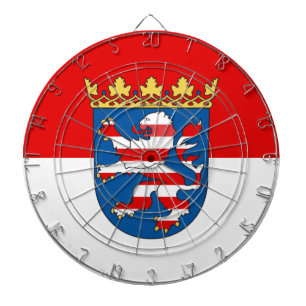 Cible De Fléchettes Drapeau Hesse Dartboard