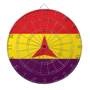 Cible De Fléchettes Drapeau international des brigades (Guerre civile 