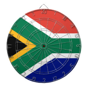 Cible De Fléchettes Drapeau sud-africain