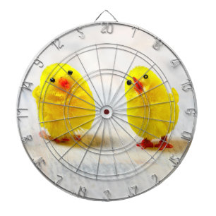 Cible De Fléchettes Easter Decoration - chicks en row
