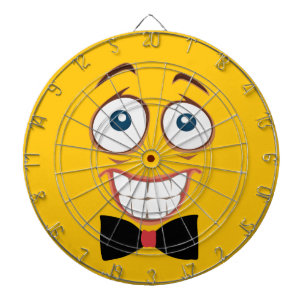 Cible De Fléchettes Emoji nerveux