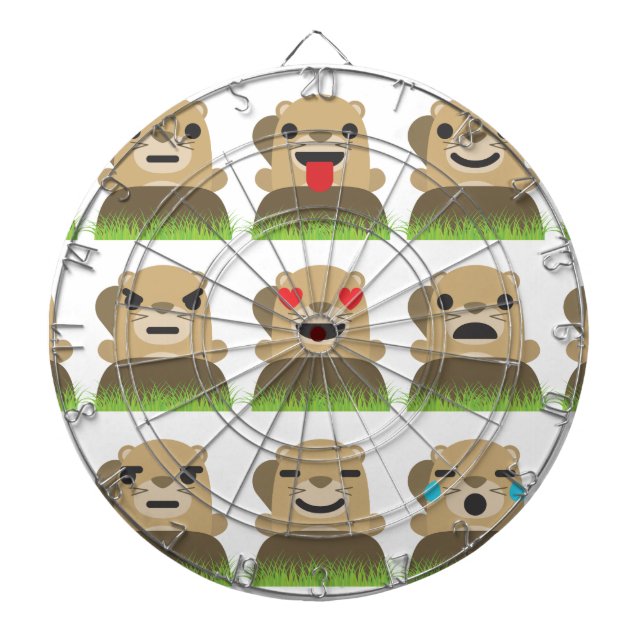 Cible De Fléchettes emojis (Devant)