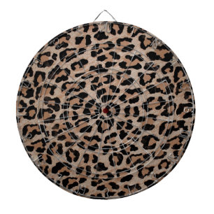 Cible De Fléchettes empreinte de léopard cheetah