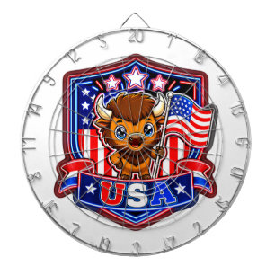Cible De Fléchettes États-Unis