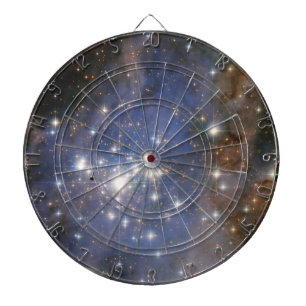 Cible De Fléchettes Étoiles de diamant en Carina Nebula Hubble Space