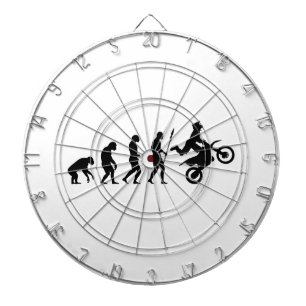 Cible De Fléchettes Évolution du vélo droit