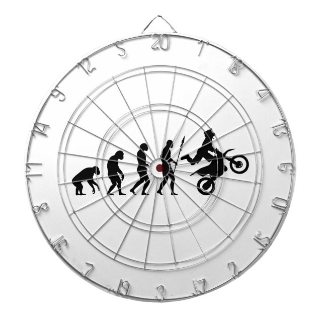 Cible De Fléchettes Évolution du vélo droit (Devant)
