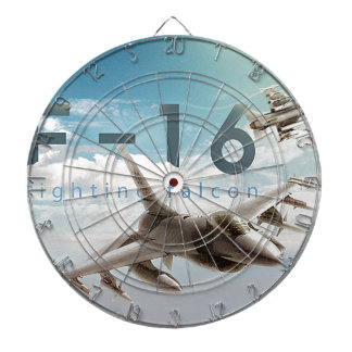 Cible De Fléchettes F-16 Faucon de combat