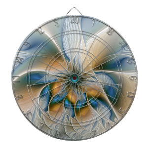 Cible De Fléchettes Fantaisie abstraite et aérienne d'art fractal avec