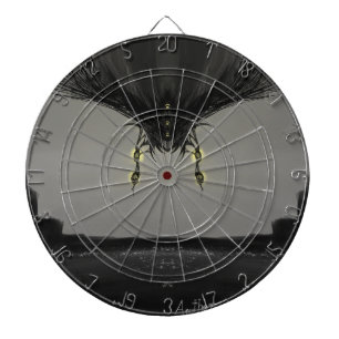 Cible De Fléchettes Fantaisie d'anime sombre Art de corbeau et de démo