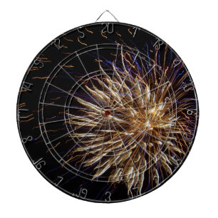 Cible De Fléchettes feu d'artifice