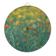 Fleurs d'été (champ floral) (Fleurs rouges)