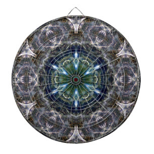 Cible De Fléchettes Folk Mandala