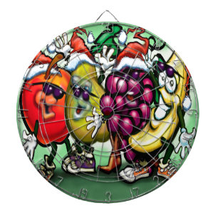 Cible De Fléchettes Fruit Noël