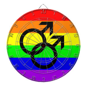 Cible De Fléchettes Gay pride