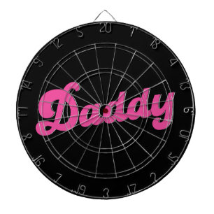 Cible De Fléchettes Gay pride LGBT Ours Rose Gay Daddy