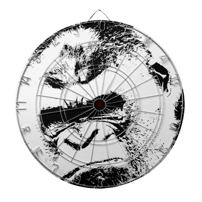 Cible De Fléchettes Gorilla en colère (Devant)