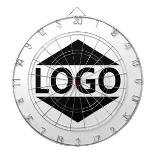 Cible De Fléchettes Grand logo personnalisable